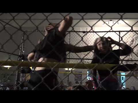 Paige Sisters vs Forbidden Fruit vs Clara Carter | KFW Locked and Loaded