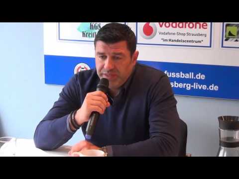 20.03.2016 Pressekonferenz FC Strausberg vs. FSV Union Fürstenwalde