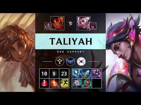 Taliyah Support vs Rakan - KR Diamond Patch 25.16