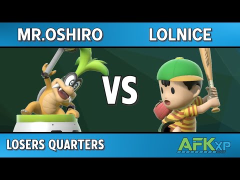 Rise of Norcal 27 Losers Quarters - Mr.Oshiro (Bowser Jr.) vs. lolnice (Ness) SSBU