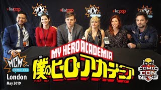 My Hero Academia Voice Actors MCM London Comic Con 2019 video
