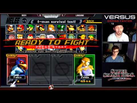 Versus Melee Weekly 12/13/15 - Winners Round 4 - Red1 (Falco, Fox) vs Linguini (Sheik)