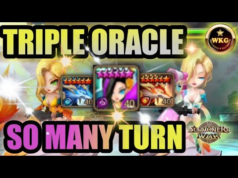 SO MANY TURN TRIPLE ORACLE (LAIMA GIANA SEARA) - Summoners War