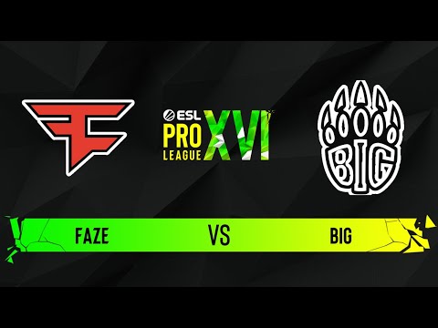 FaZe vs. BIG - Map 1 [Dust2] - ESL Pro League Season 16 - Group B