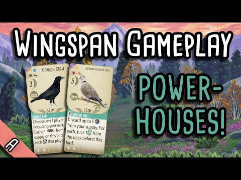 Teal Powerhouses! | Wingspan Gameplay