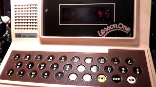 VTech Lesson One Vintage Learning Computer Review - The No Swear Gamer