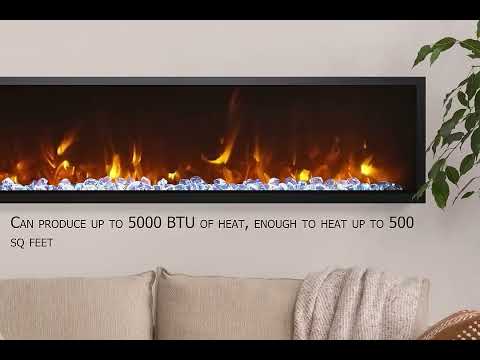 Amantii Panorama BI Slim Smart electric fireplace
