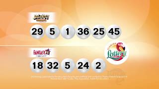 Jackpot Triple Play and Fantasy 5 20191001