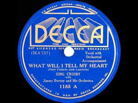 1937 Bing Crosby - What Will I Tell My Heart