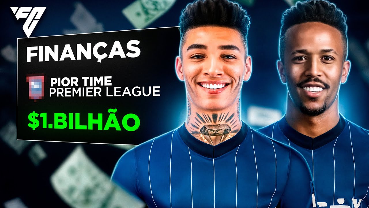 Eu INVESTI 1 BILHÃO de EUROS... no PIOR TIME da PREMIER LEAGUE 💰