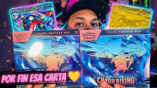 Abrí 2 ETB de Chaos Rising y POR FIN encontré la carta que buscaba 🔥