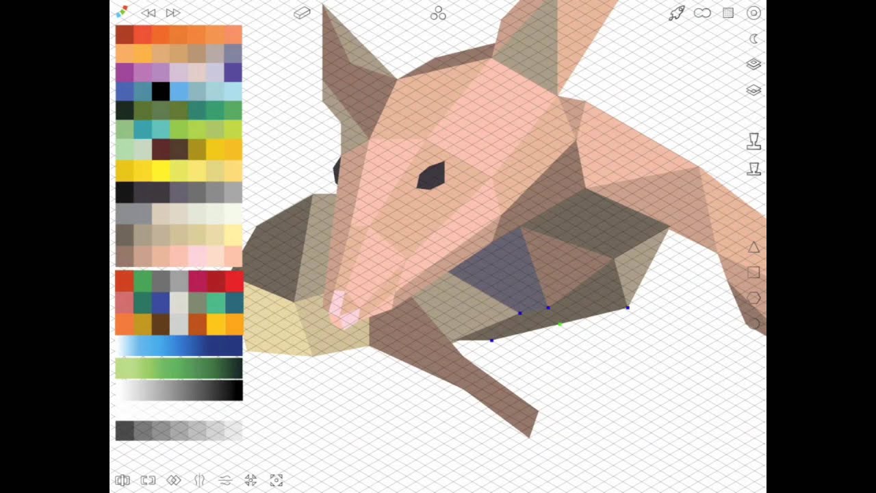 Stork : vectorial multitouch game engine