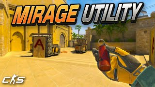 Mirage Utility You MUST KNOW in UNDER 10 Minutes! | CS2 Mirage Utility Guide thumbnail