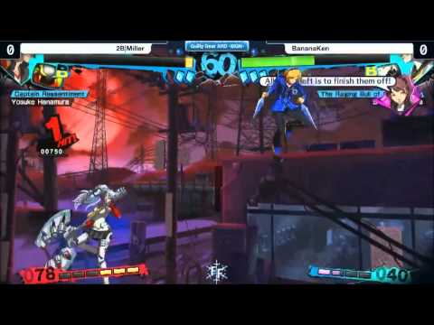 Frosty Faustings Persona 4 Arena Ultimax Top 8 BananaKen vs Miller2B