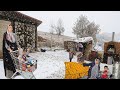 Winter Survival In A Mountain Shelter ️ ️ A Nomadic Mother S Travel