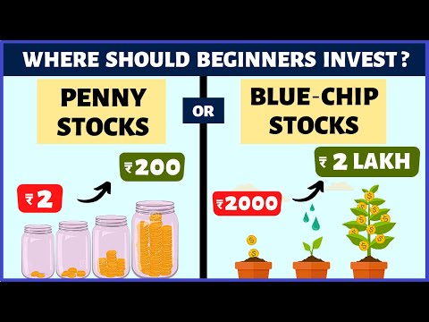PENNY STOCKS or BLUE CHIP? How to Get Rich from Stock Market?