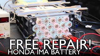 2006-2011 Honda Civic IMA battery repair WITHOUT buying new cells