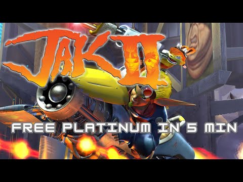 Jak II PS4/PS5 FREE PLATINUM IN 5 MIN