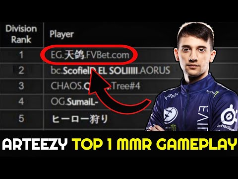 THIS IS HOW TOP 1 MMR PLAYS RIKI - Arteezy 7.26 Epic Gameplay Dota 2