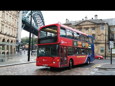 *Rare on the Q1* 6131/YN04 GJE-Go North East-Scania N94UD/East Lancs OmniDekka