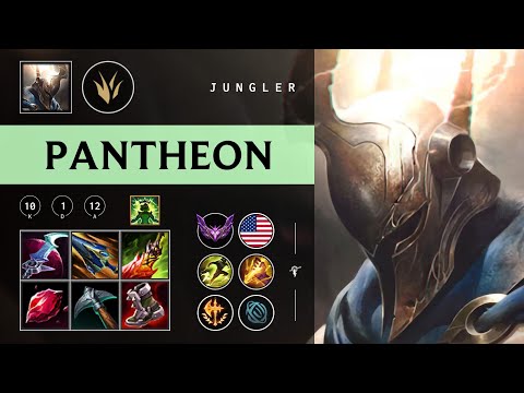 Pantheon Jungle vs Hecarim - NA Master Patch 26.01