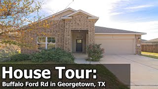 MLS House Tour: 4208 Buffalo Ford Rd in Georgetown, TX - Great Single Level With Solar