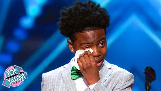Download lagu He's 11.. He Made Simon Cowell Stand Up. You're NOT Ready For This Voice mp3