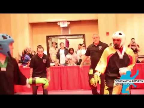 Jorge Morales vs Kevin Walker - Mens Sparring - Diamond Nationals 2014