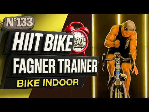 HIIT Bike 133 | Spinning at Home for Fat Burning – Indoor Cycling with Fagner Trainer