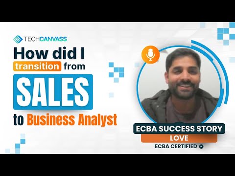 Sales to Business Analyst Love's ECBA success story thumbnail