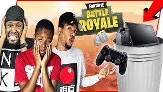 PC FORTNITE PLAYERS TRY CONSOLE FOR THE FIRST TIME! - FortNite Battle Royale Ep.116