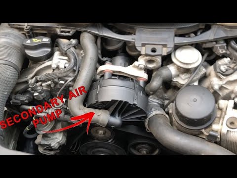 Mercedes Benz C300 Secondary Air Pump Replacement - Quick Install - DIY