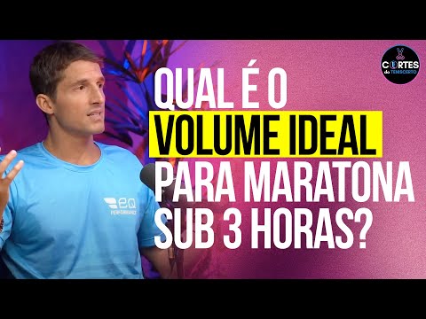 QUAL É O VOLUME IDEAL PARA FAZER UMA MARATONA SUB 3 HORAS? (com ROY SIQUEIRA)