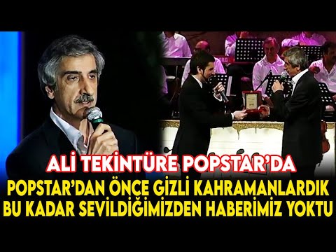 Ali Tekintüre Şiirleriyle Popstar Sahnesinde - Popstar