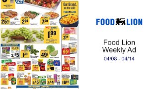 Food Lion Weekly Ad 04/08 - 04/14