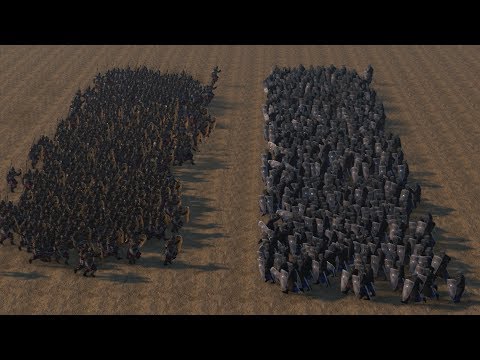 500 SWORDMEN vs 500 INFANTRY - Mount & Blade 2 BANNERLORD