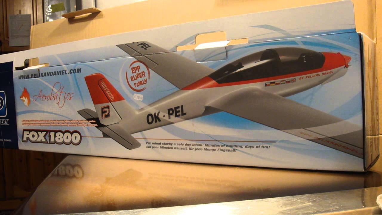 RC letadlo FOX 1800