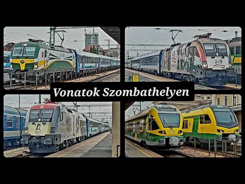 Vonatok Szombathelyen