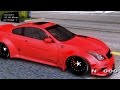 Infiniti G37 Coupe Liberty Walk LB Performance для GTA San Andreas видео 2