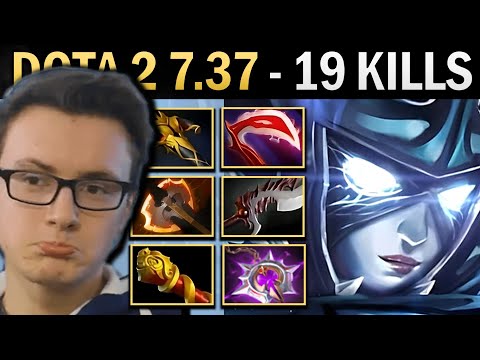 Phantom Assassin Gameplay Miracle with Abyssal and 19 Kills - Dota 2 7.37