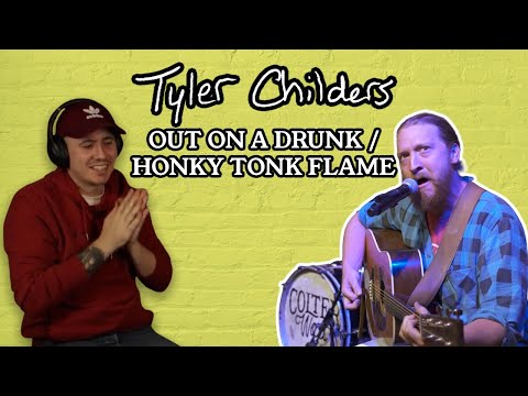 UK REACTION to TYLER CHILDERS - OUT ON A DRUNK / HONKY TONK FLAME | The 94 Club