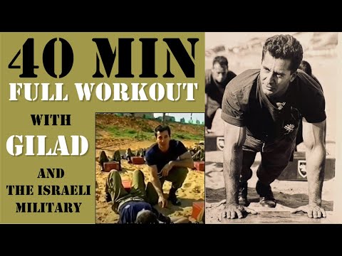 40-min Intense Full-Body Military Workout with Gilad - Full Workout