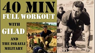 40-min Intense Full-Body Military Workout with Gilad - Full Workout
