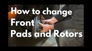How to replace the Front Brakes and Rotors on a 2006 Lexus ES-330