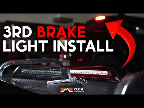 Tacoma LED 3rd Brake Light Installation | 2016-2023 | Yota X