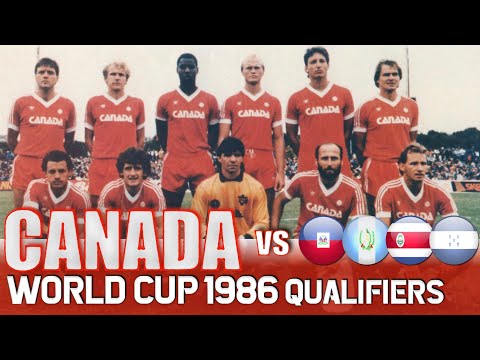 CANADA 🇨🇦  World Cup 1986 Qualification All Matches Highlights | Road to Mexico