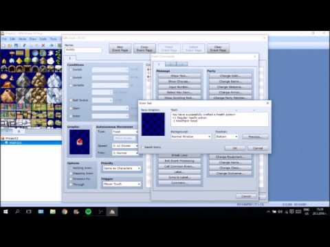 RPG MAKER how to Create Crafting System + Complex Crafting System