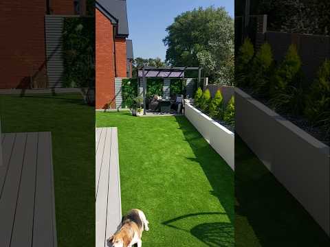 epic garden transformation 🧞‍♂️💚 #garden #diy #gardendesign #fyp