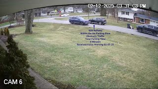 Cameron Rd Blocked 02 12 25 PM