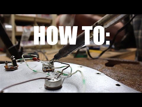 How To Solder: Basic Electric Guitar Wiring 101 (by request)